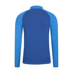 Mens Long-sleeved Rash Guard | Medium | Blue