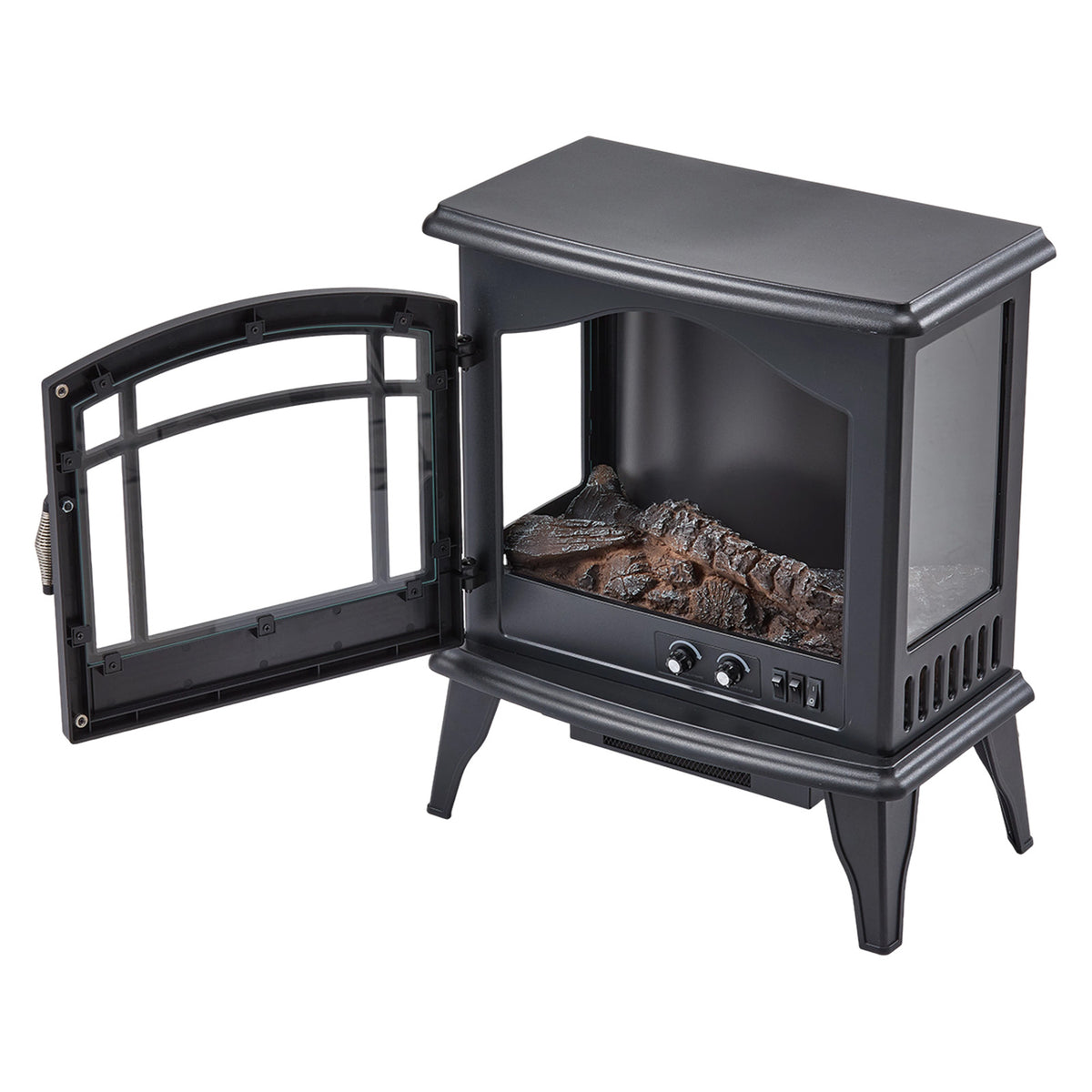 Breeins Freestanding Electric Fireplace Stove