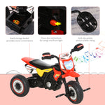 Toddler Pedal Tricycle Ride-on Learning Music Lights 18-36 Months | Red