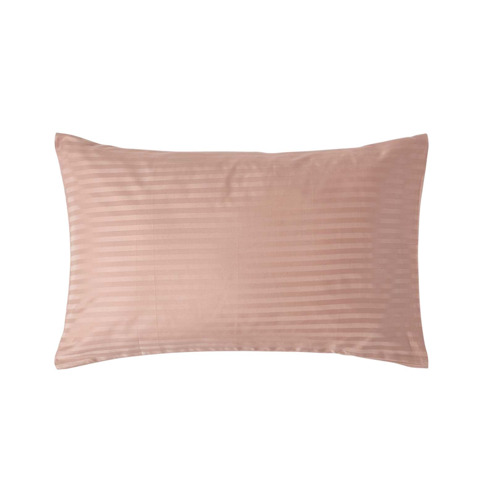 Egyptian Cotton Satin Stripe Housewife Pillowcase 330 Tc | 48 x 74cm | Beige
