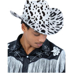 Cow Print Cowboy Hat