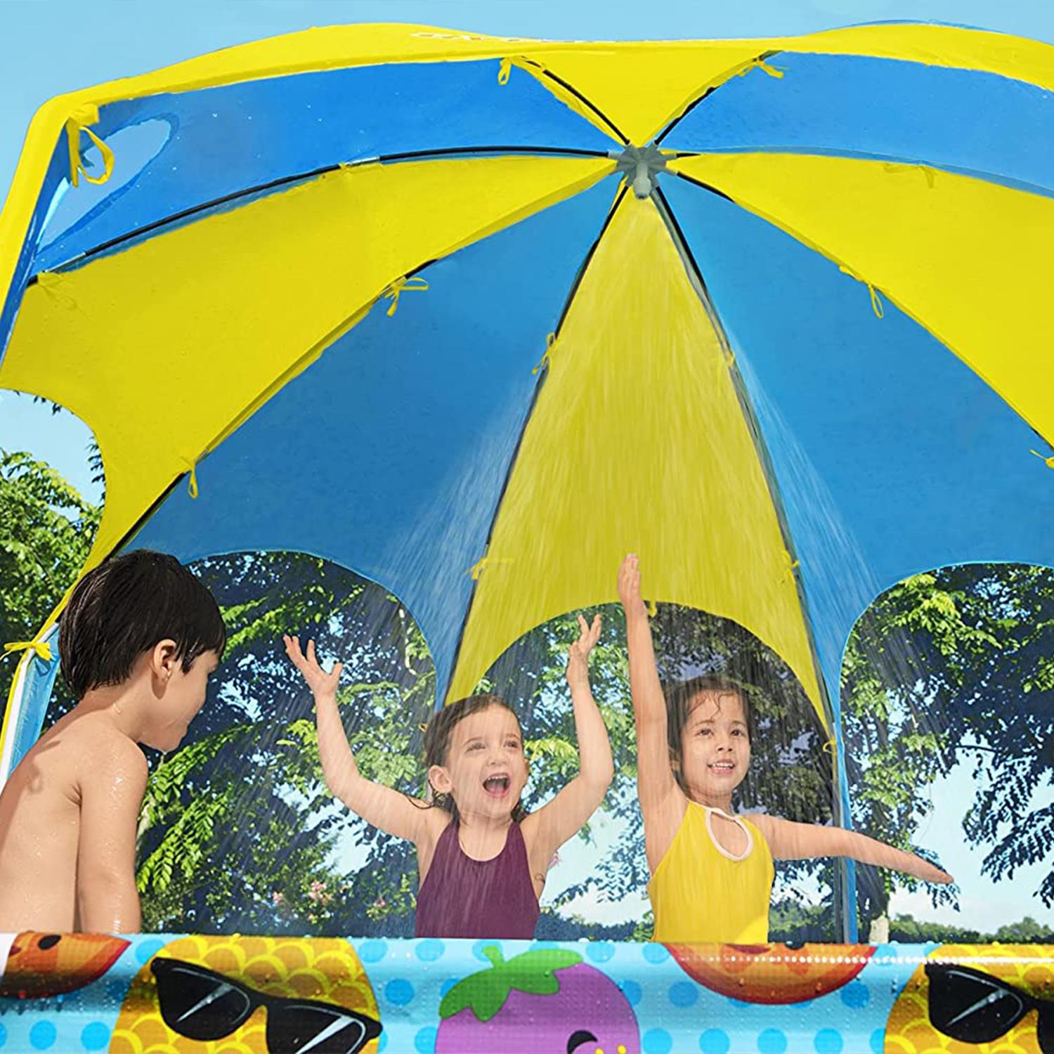 Steel Pro Uv Careful 8' X 20"/2.44m X 51cm Splash-in-shade Play Pool