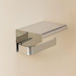 Paper Holder With Cover Chrome Lineb+