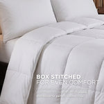 Luxury Hotel Quality Super Microfibre 10.5 Tog Autumn Duvet | King | White