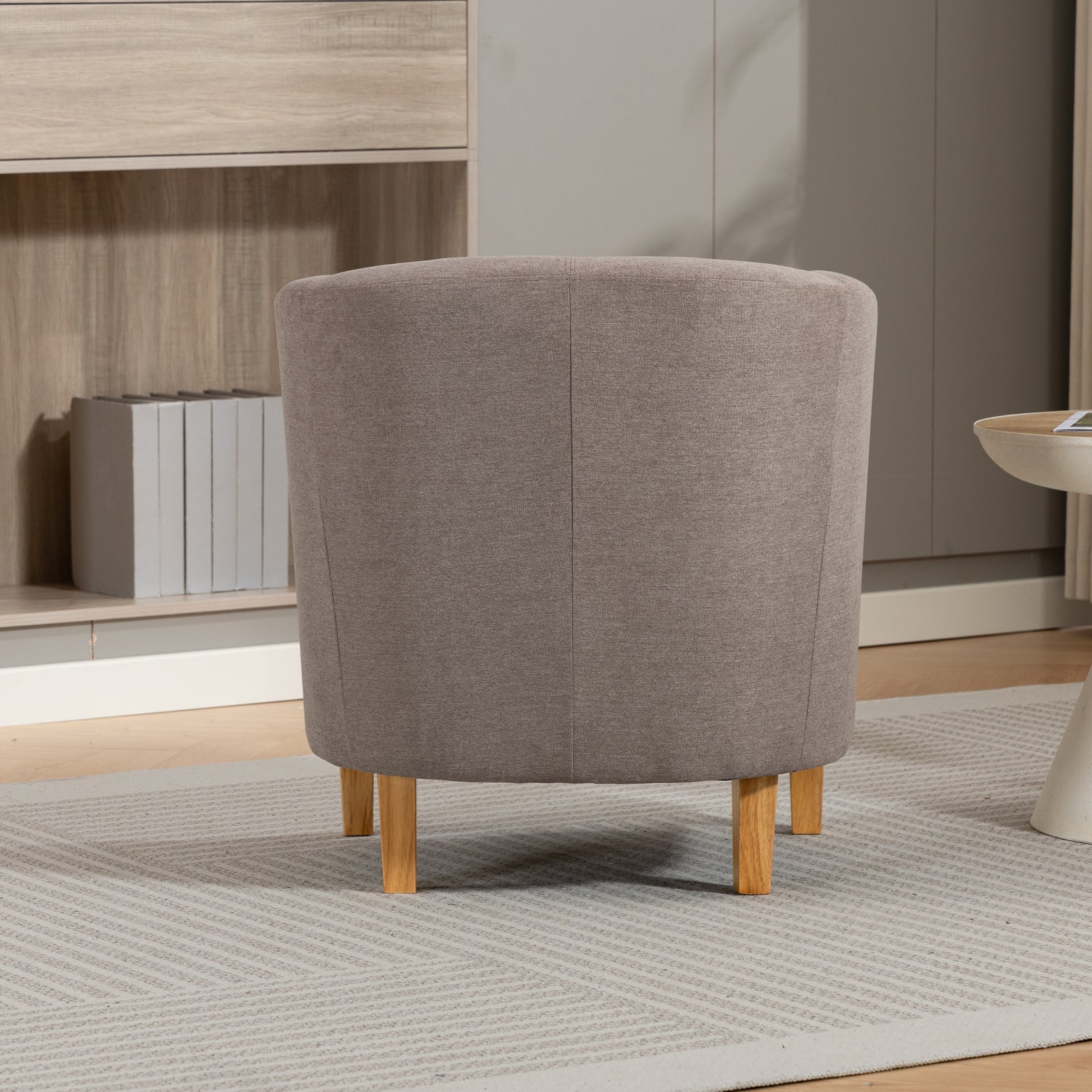 Millie Fabric Accent Chair | Brown