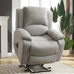 Marldon Electric Riser Recliner With Massage And Heat | Gray