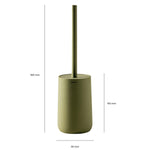 Toilet Brush Free-standing Polyresin Saona Collection | Tangerine