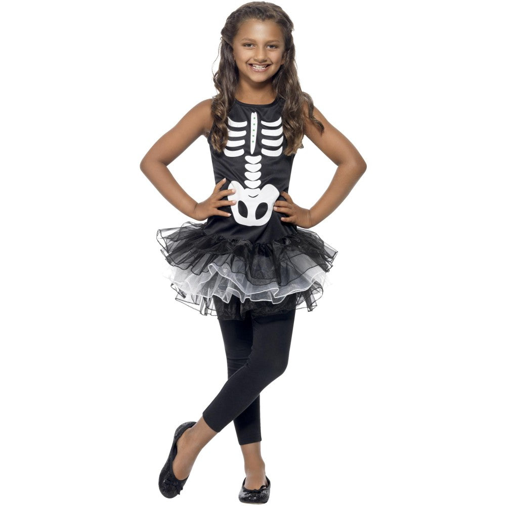 Skeleton Tutu Costume | Age 7-9