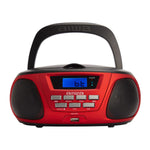 Bbtu-300 Boombox Portable Cd Radio | Red