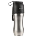 Stainless Steel Dog Water Bottle | One Size | Silver