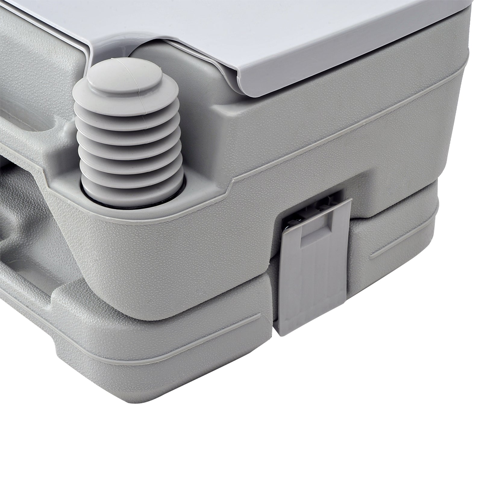 10l Portable Travel Toilet With Detachable Tanks - Grey | Gray