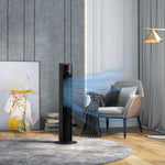 Oscillating Tower Fan Cooling With Ice Pack, Water Tank