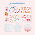 Tiger Tribe Sticker Craft Kit - Kawaii Bag Charms