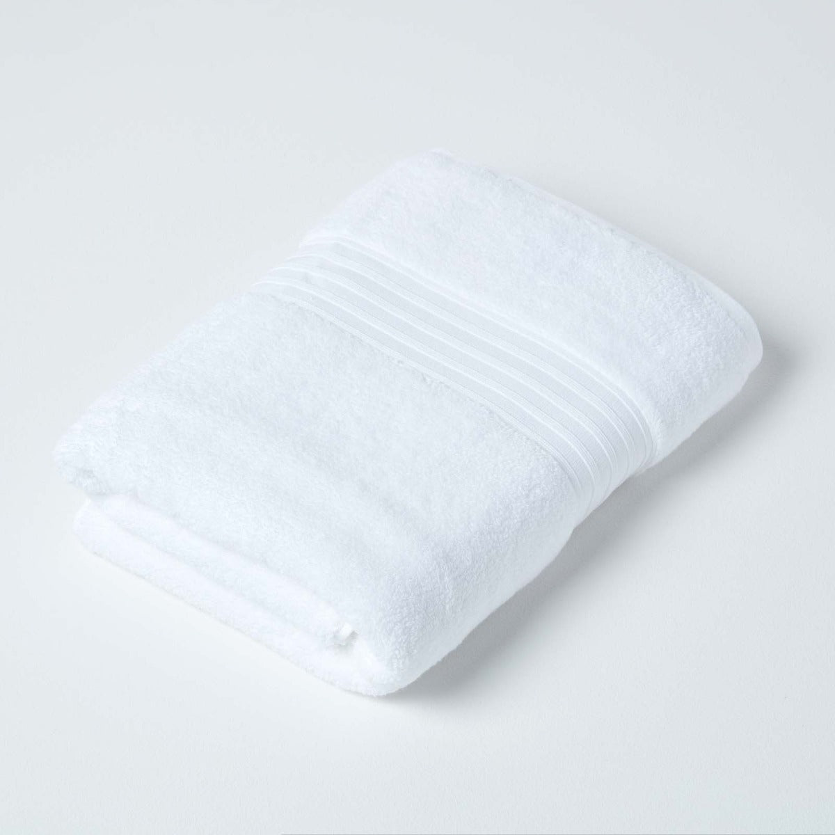 Zero Twist Supima Cotton Towels | Bath Towel | White