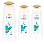 Nutritive Solutions Daily Moisture 2 In 1 Shampoo & Conditioner, 3x400ml