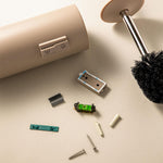 Toilet Brush, Wall Mounted, Green, Award-winning Design Geyser Collection