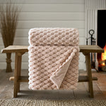 Northcombe Supersoft Faux Fur Throw | 130cm x 180cm | Pink