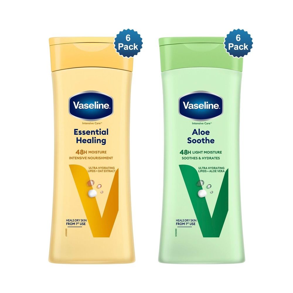 Intensive Care Body Lotion Essential Healing & Aloe Soothe 400ml | Set-of-6
