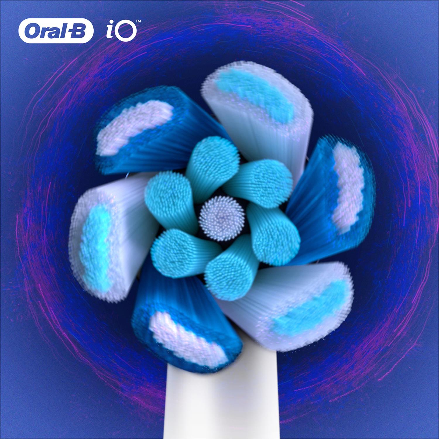 Io Gentle Care Toothbrush Refill Replacement Heads White, Pack Of 4