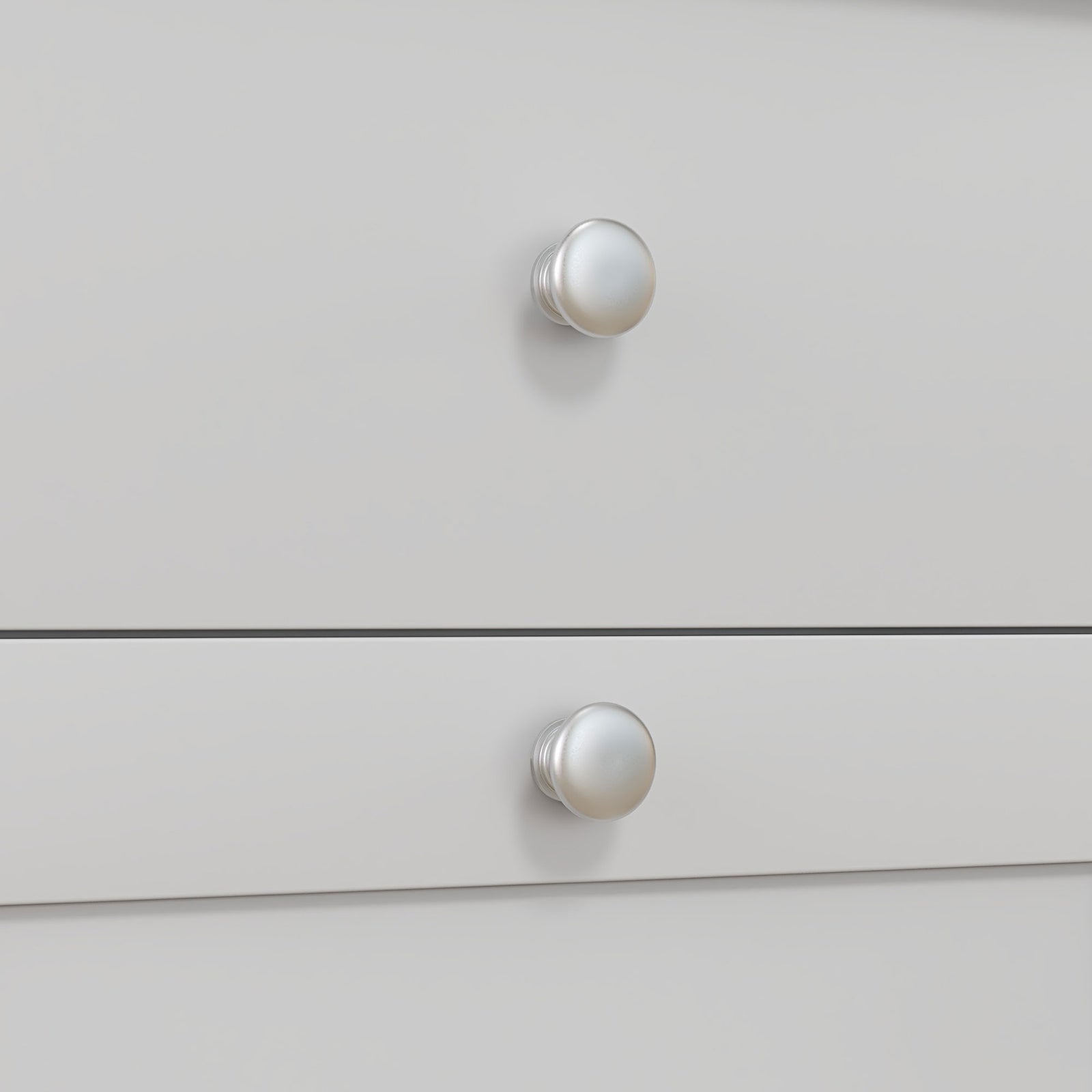 Bathroom Cabinet With 1/2 Laundry Baskets | Large | White