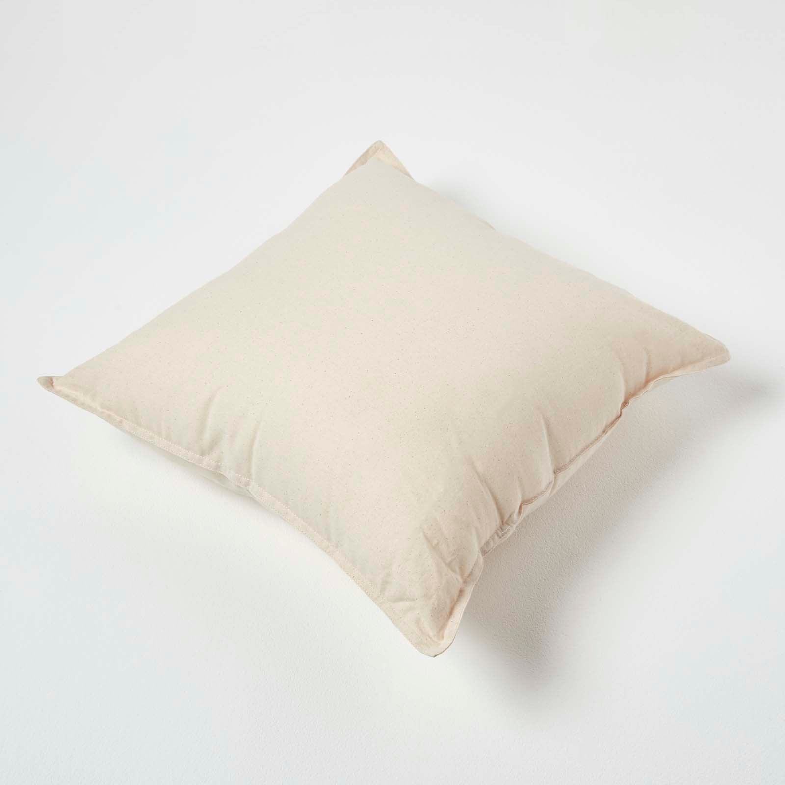 Organic Cotton Cushion Pad | 50cm x 50cm | Beige