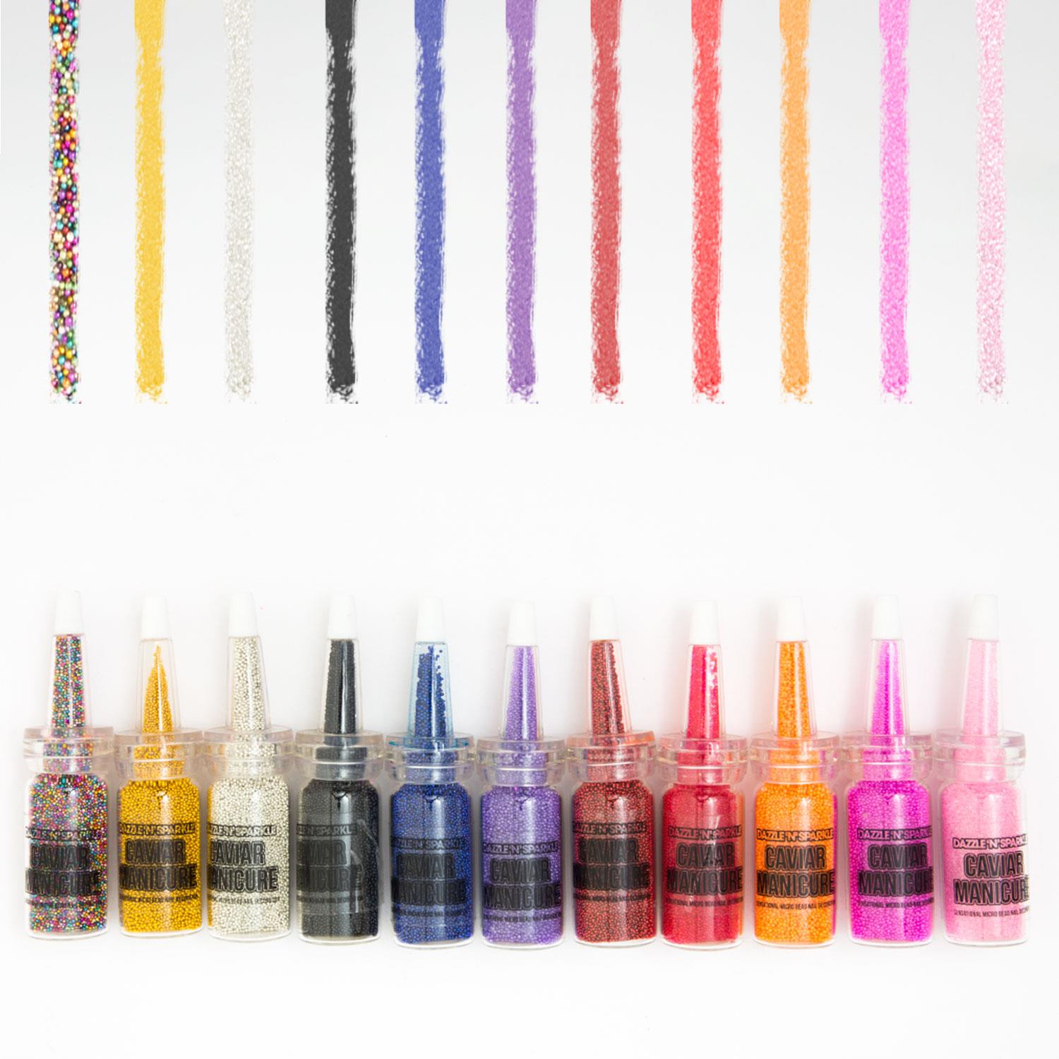 Nail Glitter Decoration Dust 9g Assorted Colours