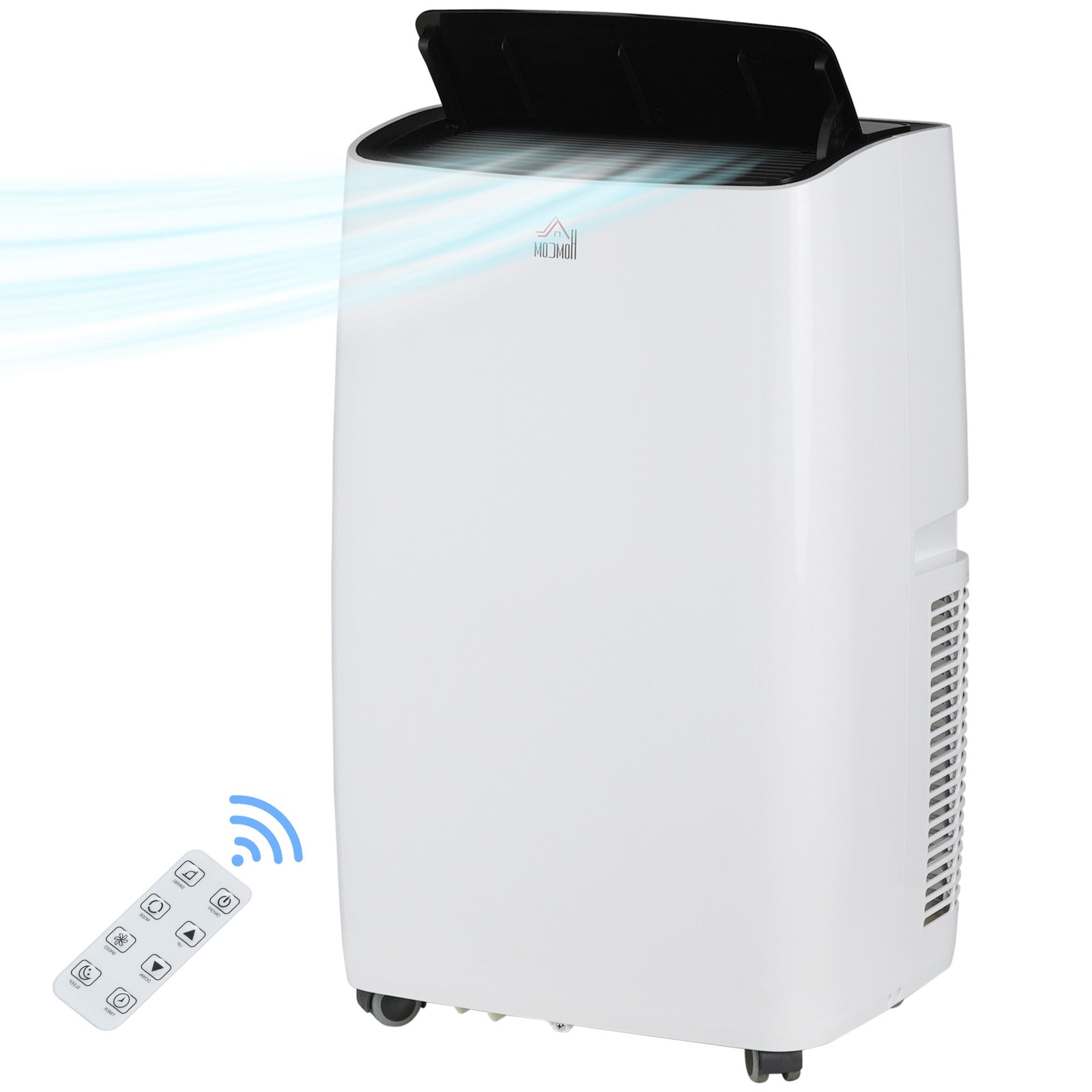 14,000 Btu Portable Air Conditioner Unit Remote 24h Timer