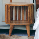 Solid Wood Ariella Single Shelf Bedside