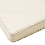 45 X 45cm Garden Chair Cushion With Ties And Zip Seat Pads | Cream