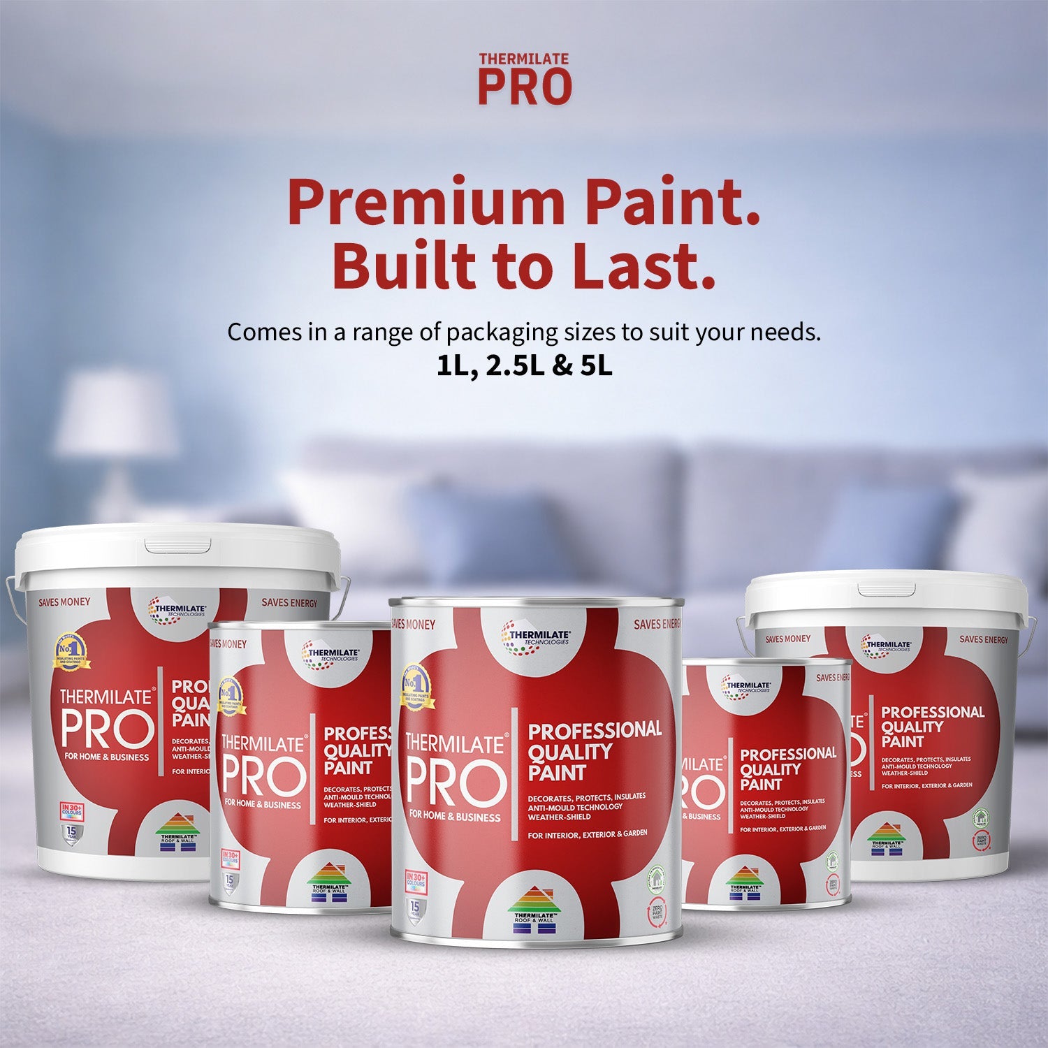 Pro Flex Multi Surface All-in-one Paint - Satin | 1L | Ultra White