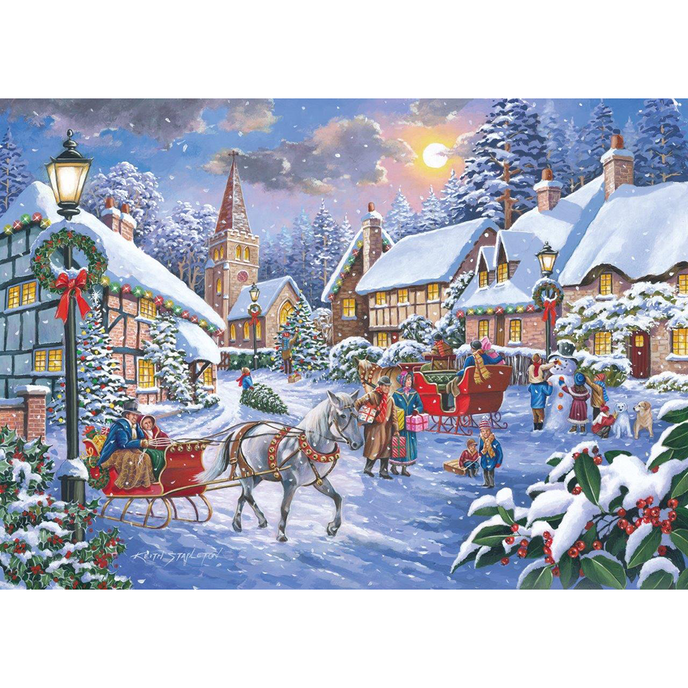 Jingle Bells - 1000 Piece Jigsaw Puzzle For Adults