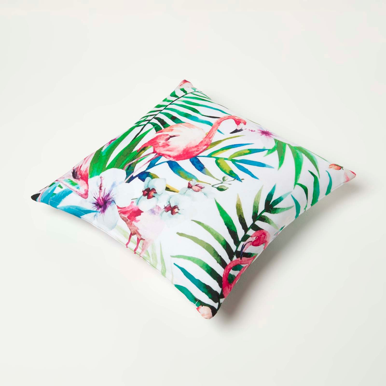Pink Flamingo Outdoor Cushion 45 X 45 Cm, Set Of 2 | 45cm x 45cm | Pink