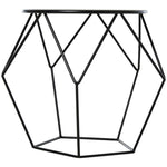 Coffee Table, Nordic Style, Steel Frame