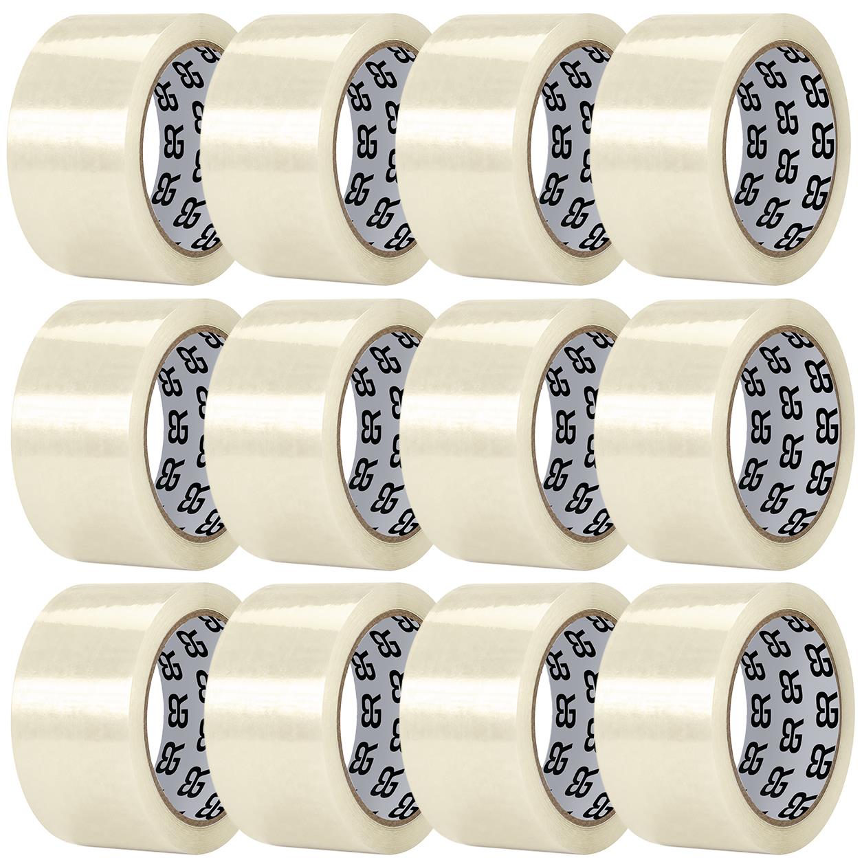 Aquarius Clear Packing Tape 48mm X 66m Strong Parcel Box Tape