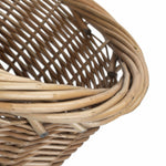 Wicker Antique Wash Waster Paper Bin