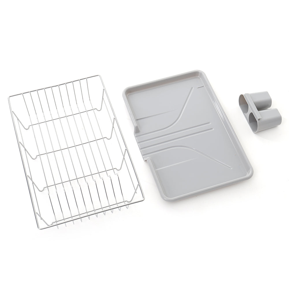 Metal Dish Drying Rack Dish Drainer Rack With A Removable Tray