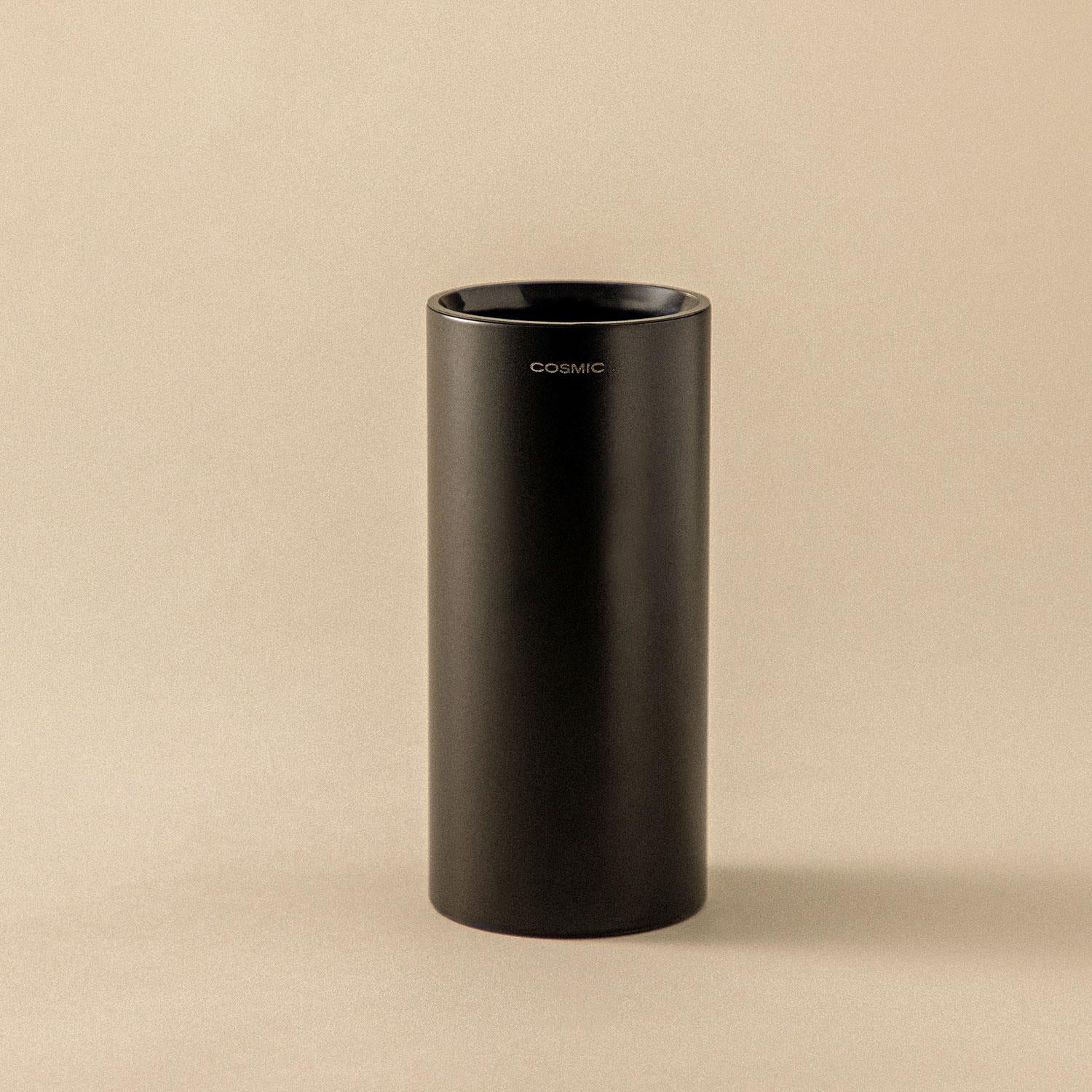 Free Standing Toothbrush Holder Matt Black Logic