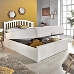 Grayson Wooden Ottoman Bed | King | White