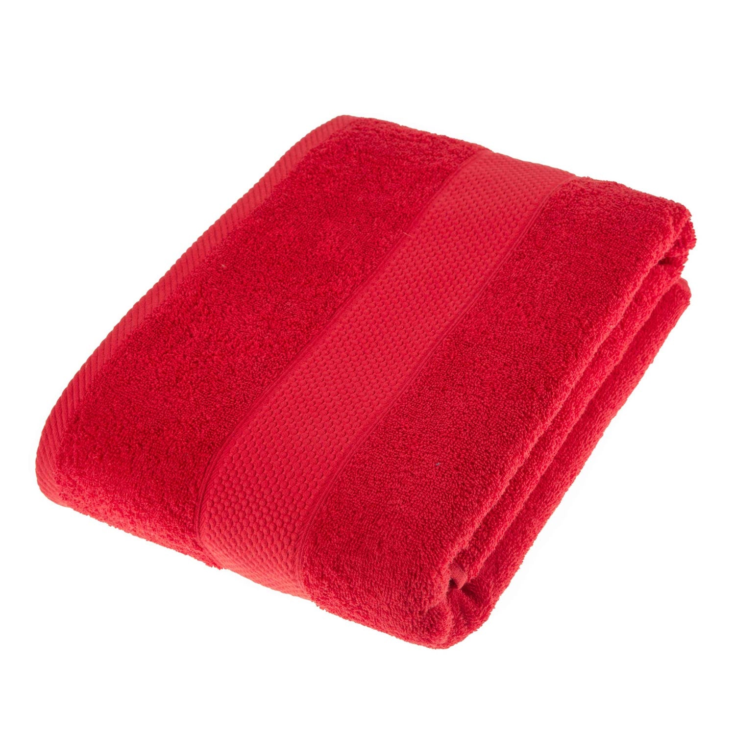 Turkish Cotton 500gsm Towel | Bath Sheet | Red
