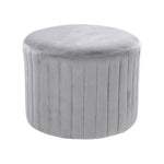 Round Velvet Stool Chair Dressing Table Ottoman