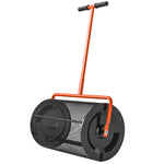 Compost Spreader, 24" Garden Spreader W/ Height Adjustable