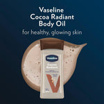 Body Gel Oil Intensive Care Cocoa Radiant Pure Cocoa Butter 200ml, 6pk