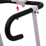 1-10km/h Folding Treadmill Home Running Fitness Machine | White