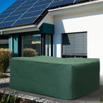 Uv Rain Protective Cover For Garden Patio Wicker Rattan | Medium | Green