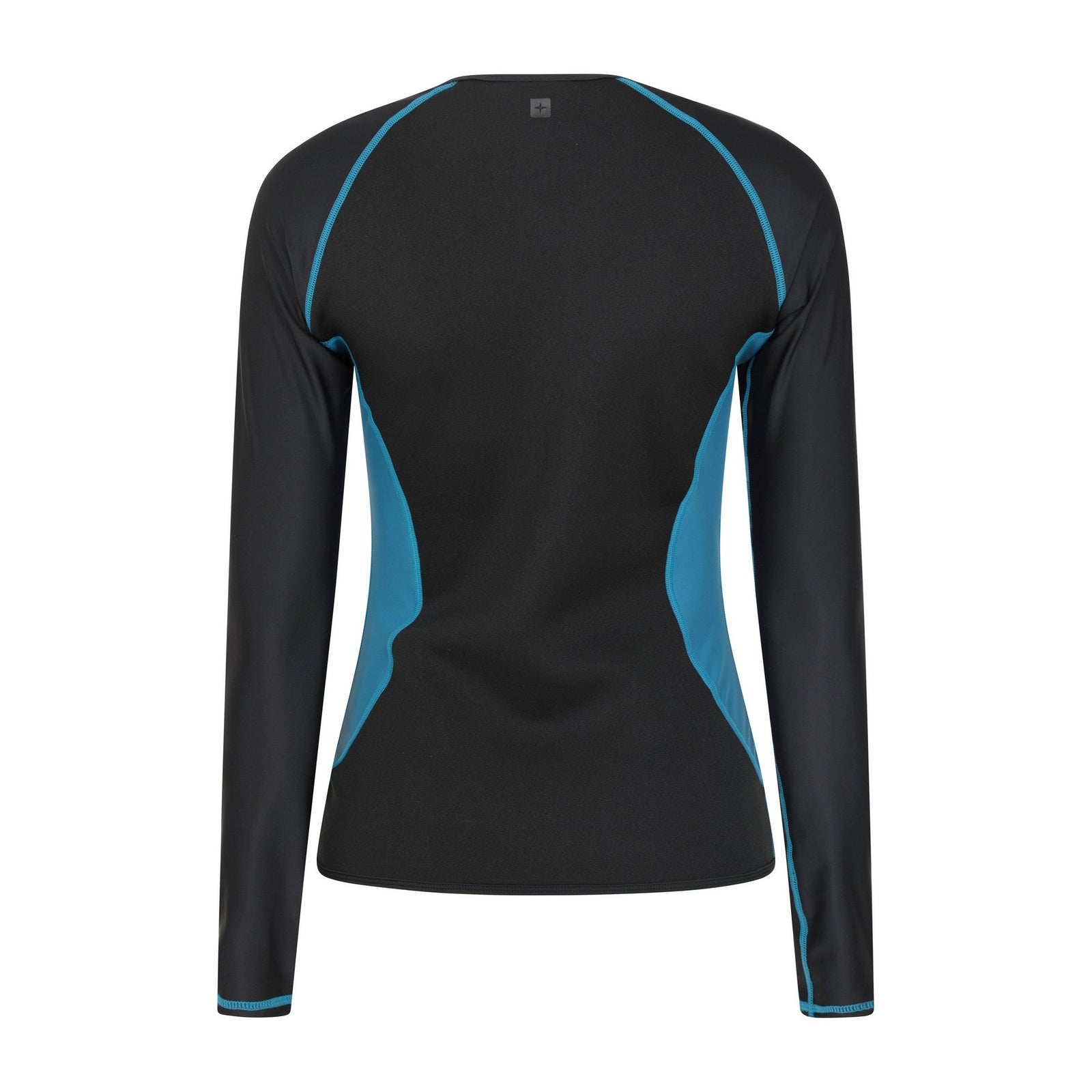 Womens/ladies Fistral Contrast Detail Rash Top | 12 UK | Blue