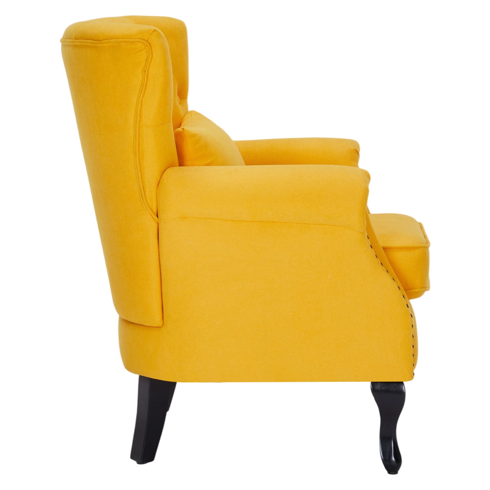 Breeins Vintage Armchair With Lumbar Pillow