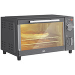 Mini Oven 9l Countertop Electric Grill With Temp Timer | One Size