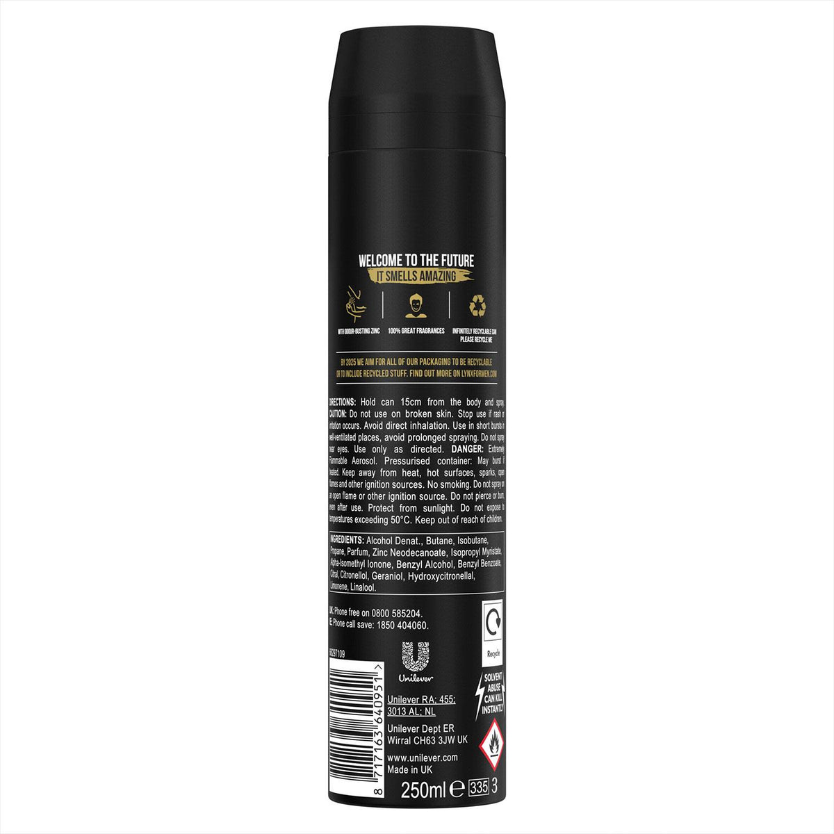 Gold 12h Refreshing Shower Gel 500 With 48h Fresh Body Spray 250ml, 6pk
