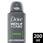 Men+care Fresh Antiperspirant Deodorant Spray For 48h Protection 200ml, 3pk