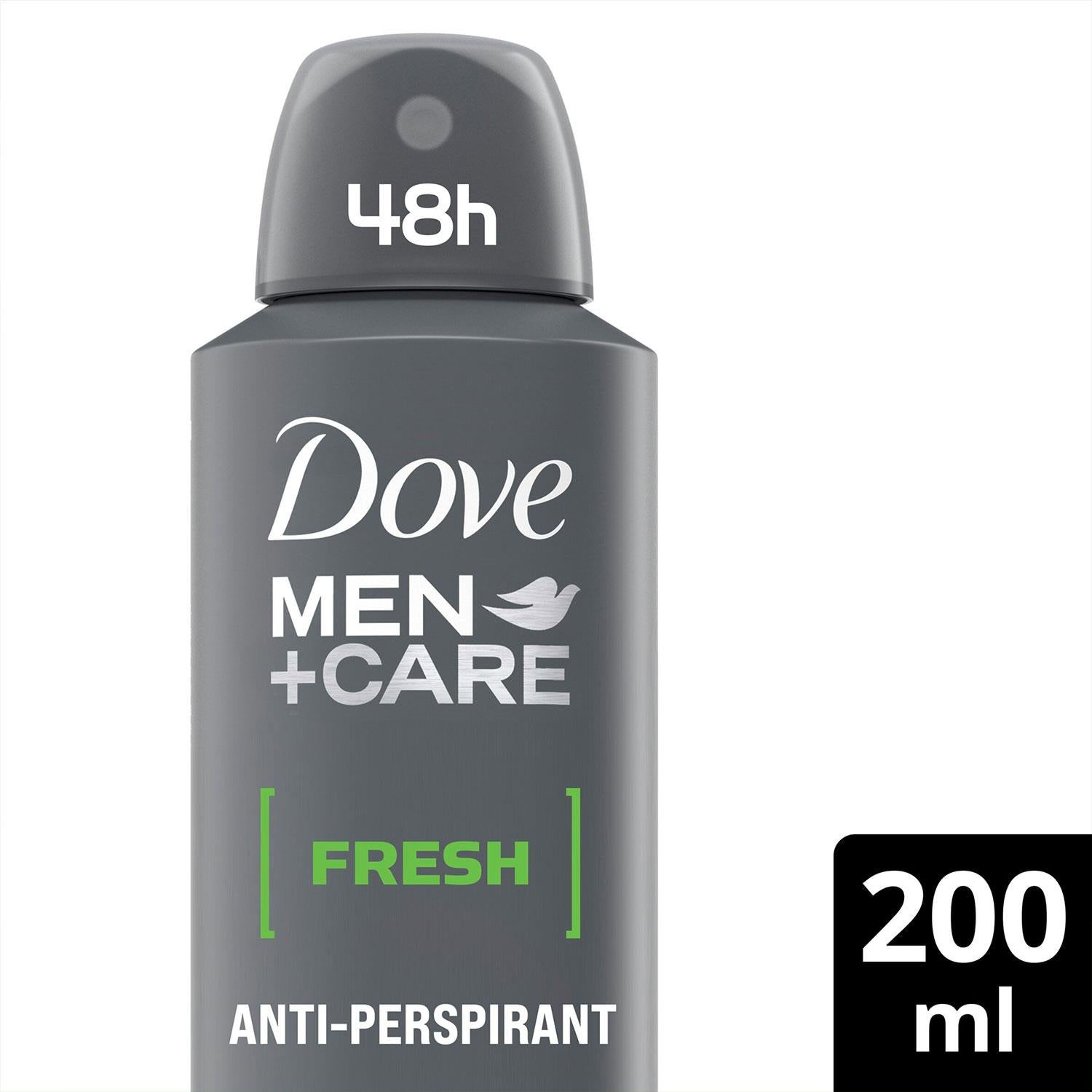 Men+care Fresh Antiperspirant Deodorant Spray For 48h Protection 200ml, 3pk